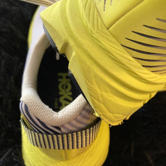 Hoka Women's Athletic Shoes - Blue and Yellow - Picture 2 of 8